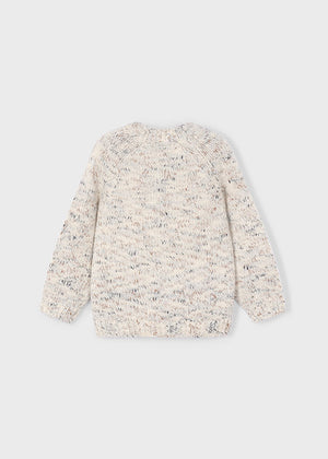 Boys Marled Knit Sweater | Cereal Mix