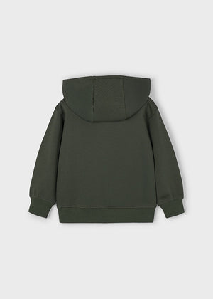 Boys Hooded Pullover Sweatshirt | Olive