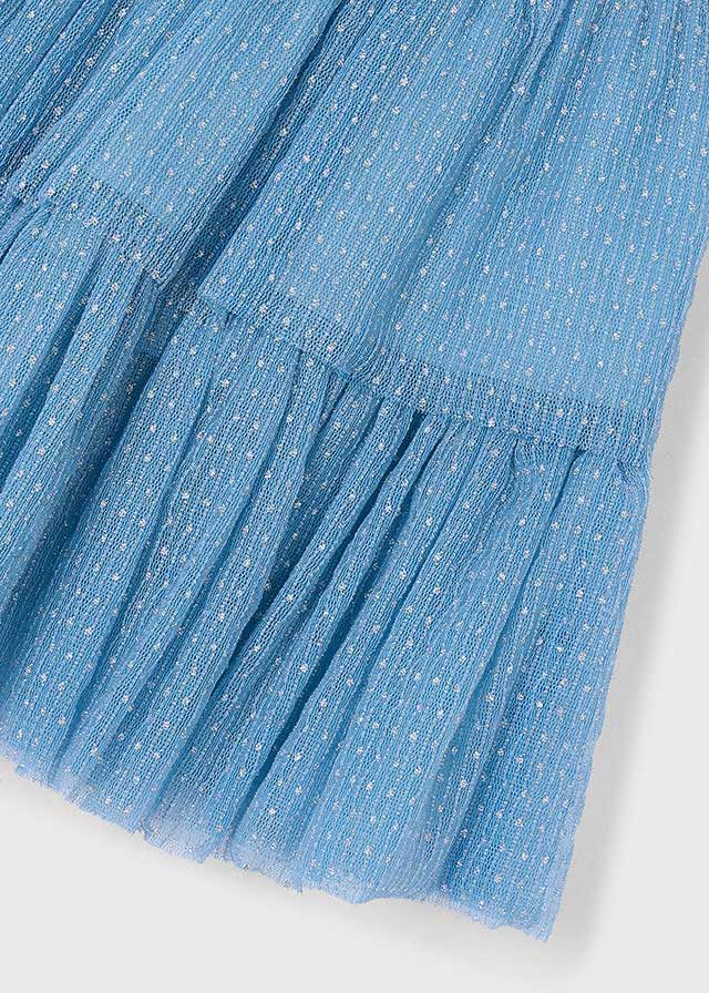 Girls Textured Tulle Skirt | Assorted