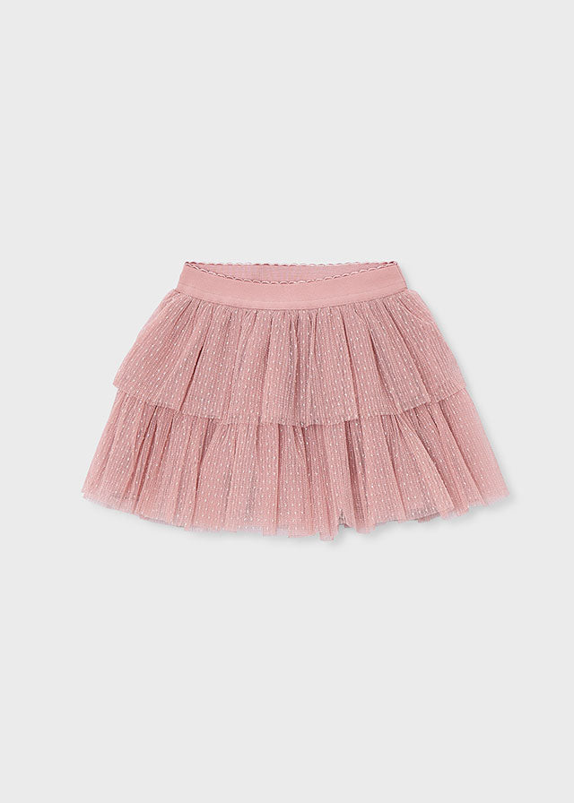 Girls Textured Tulle Skirt | Assorted