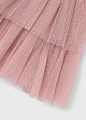 Girls Textured Tulle Skirt | Assorted