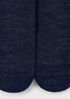 Girls Metallic Thread Tights  | Assorted