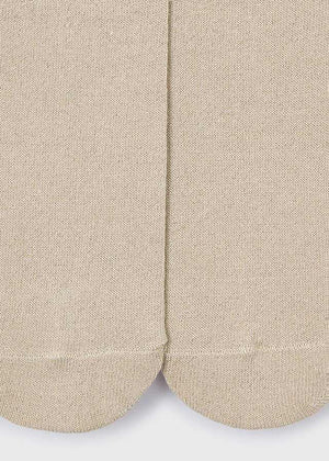 Girls Metallic Thread Tights  | Assorted