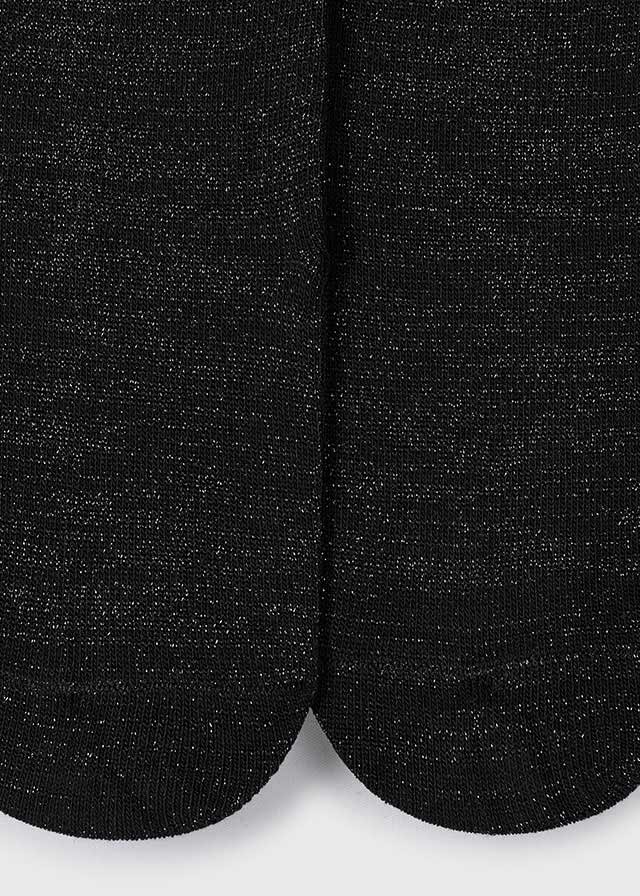 Girls Metallic Thread Tights  | Assorted