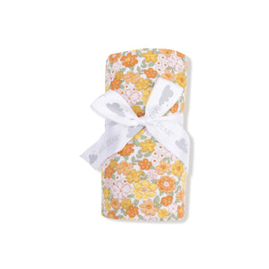 Sweet Amber Rose Muslin Swaddle Blanket