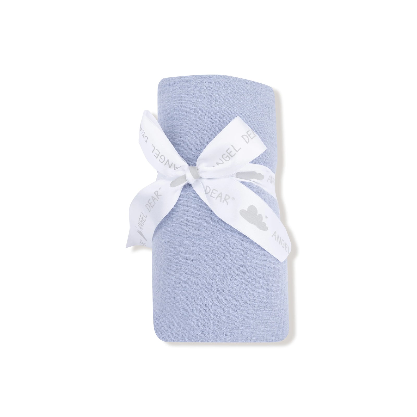 Soft Chambray Muslin Swaddle Blanket