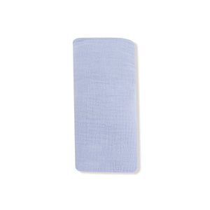 Soft Chambray Muslin Swaddle Blanket