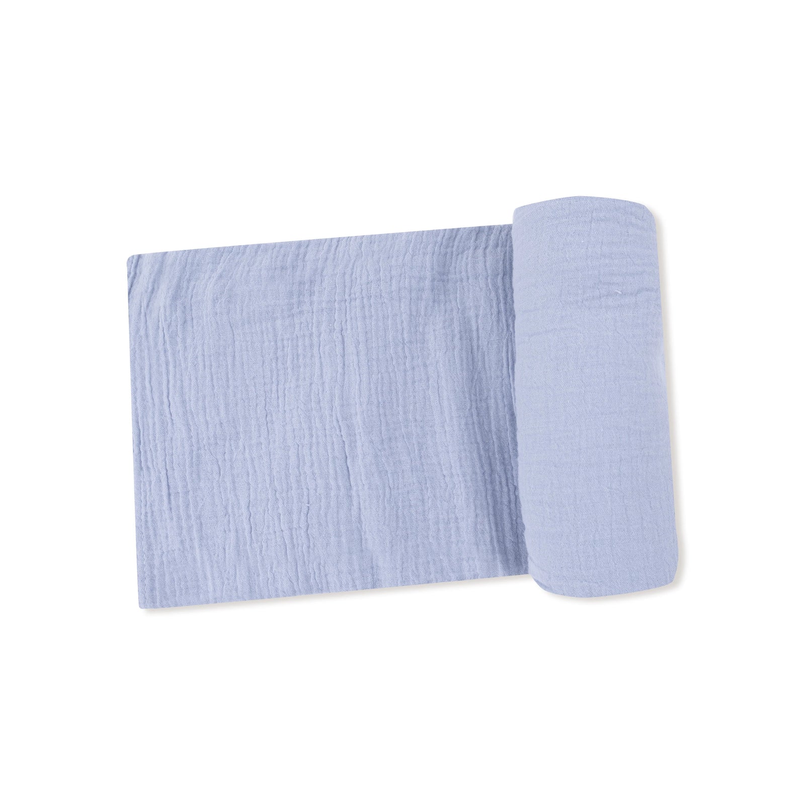 Soft Chambray Muslin Swaddle Blanket
