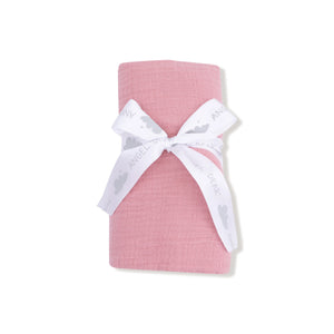Rose Elegance Muslin Swaddle Blanket