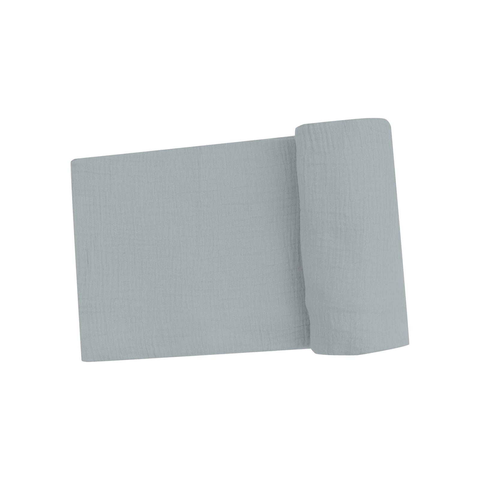 Solid Muslin Slate Gray Swaddle Blanket