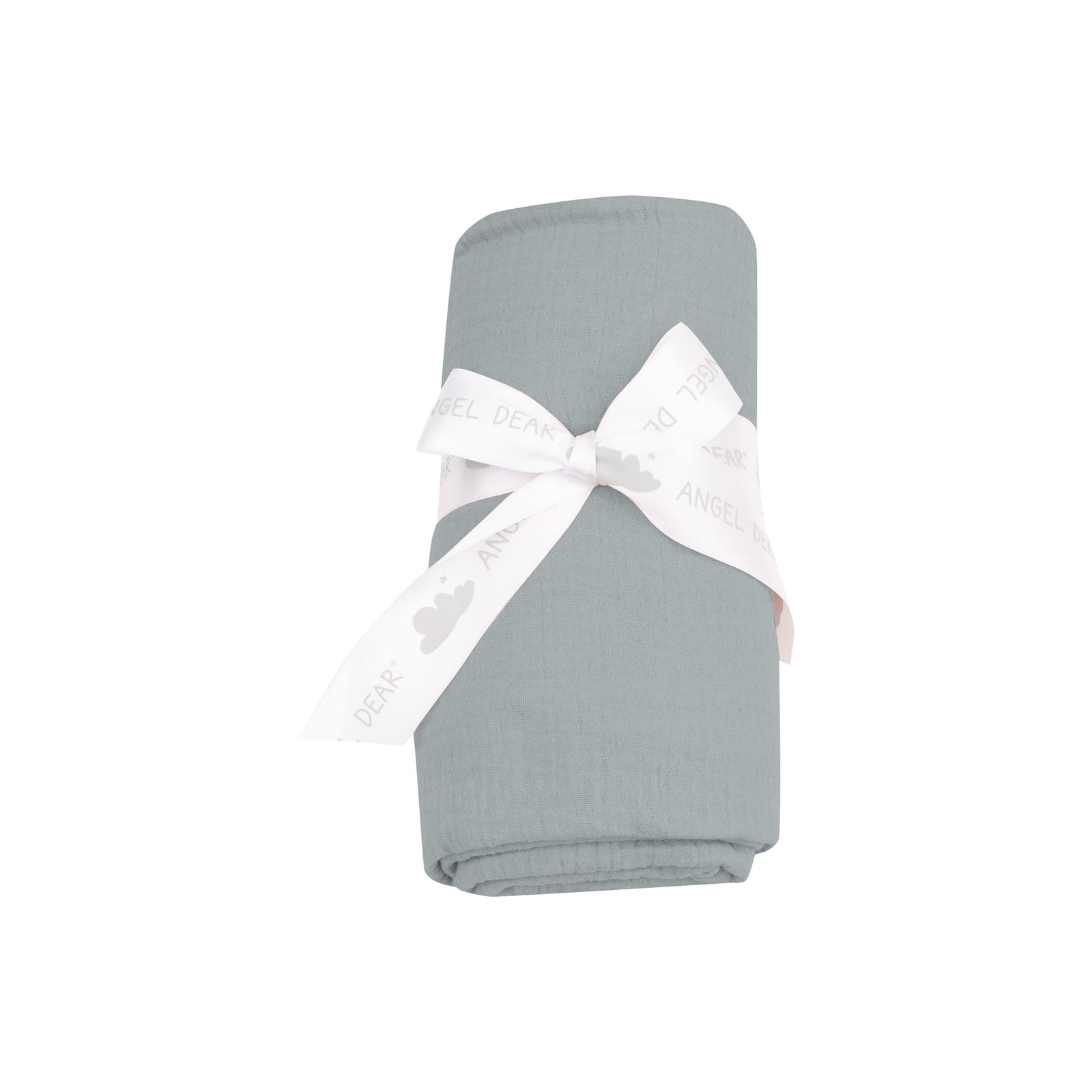 Solid Muslin Slate Gray Swaddle Blanket