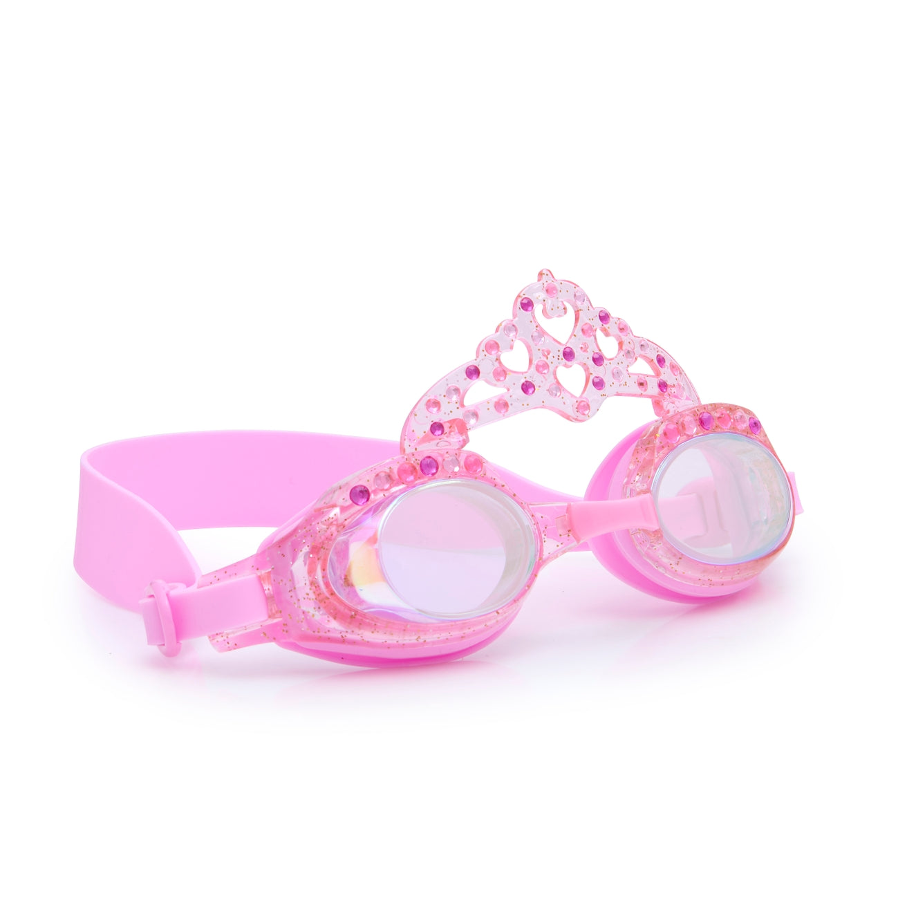 Royal Crown Swim Goggles | Princess Pastel