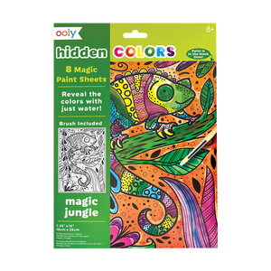 Hidden Colors Magic Paint Sheets | Magic Jungle