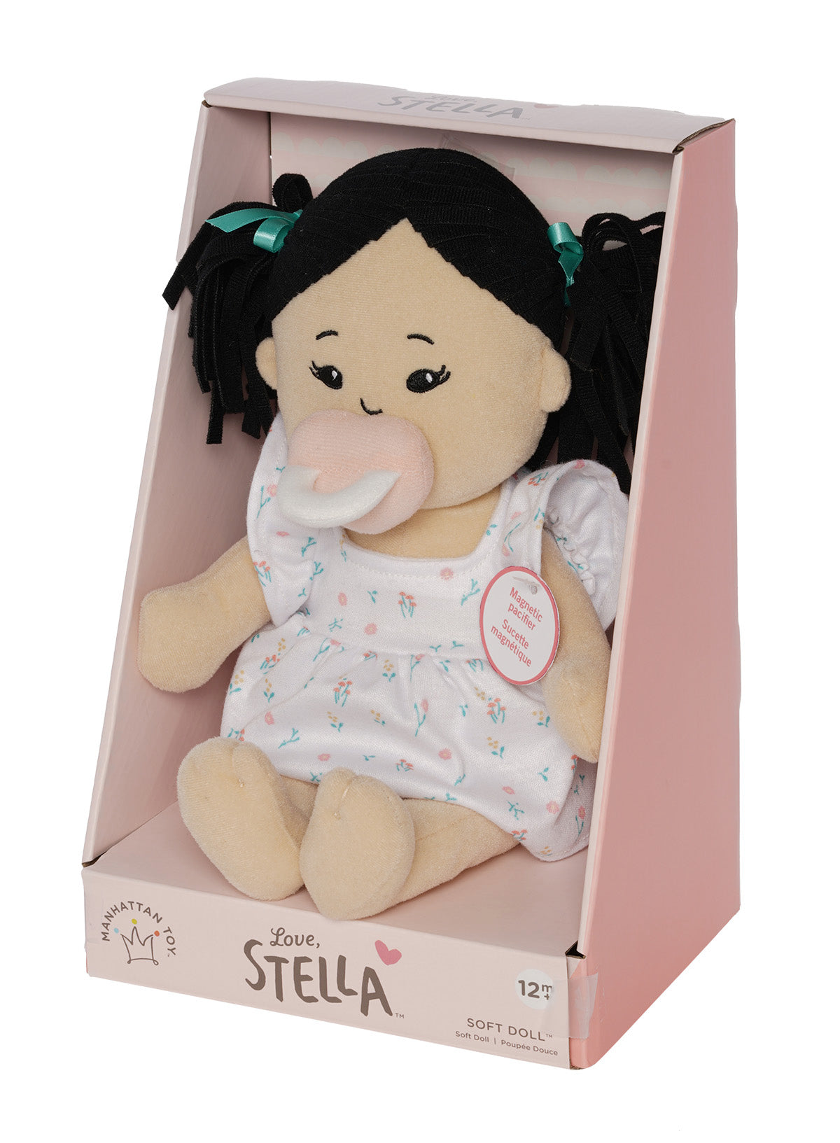 Love, Stella Light Beige Doll with Black Pigtails