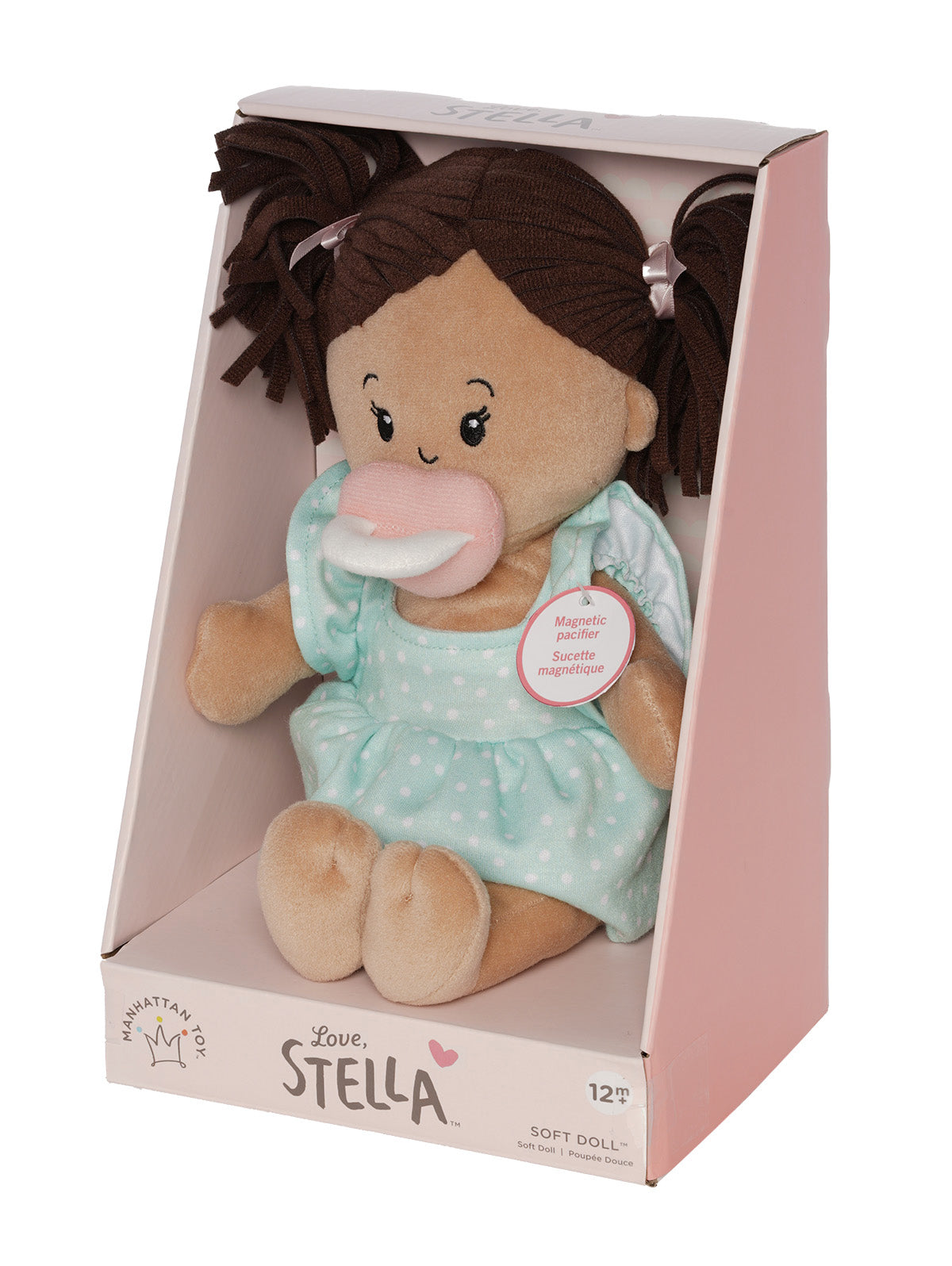 Love, Stella Beige Doll with Brown Pigtails