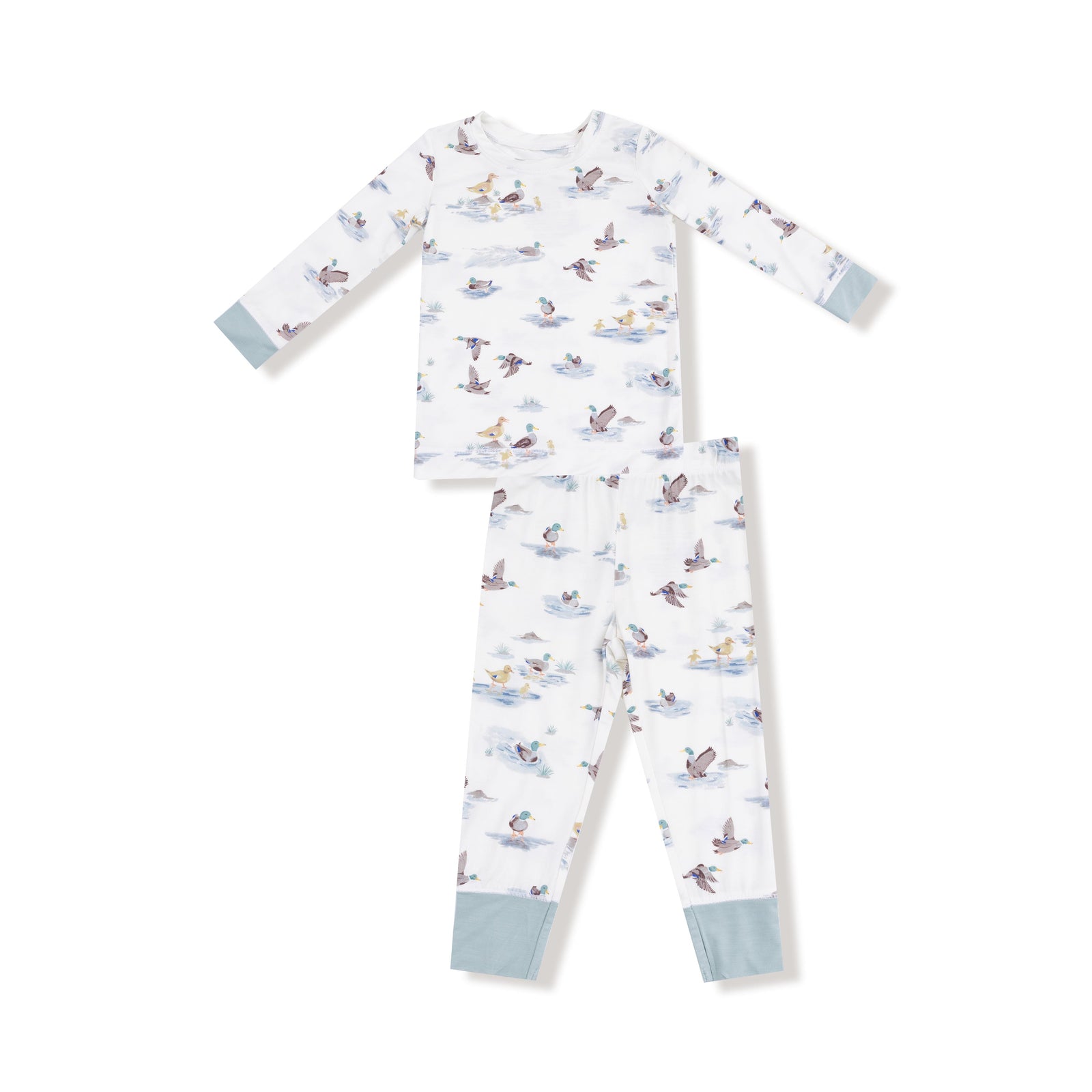 Migrating Mallards Bamboo Long Sleeve Pajama Set