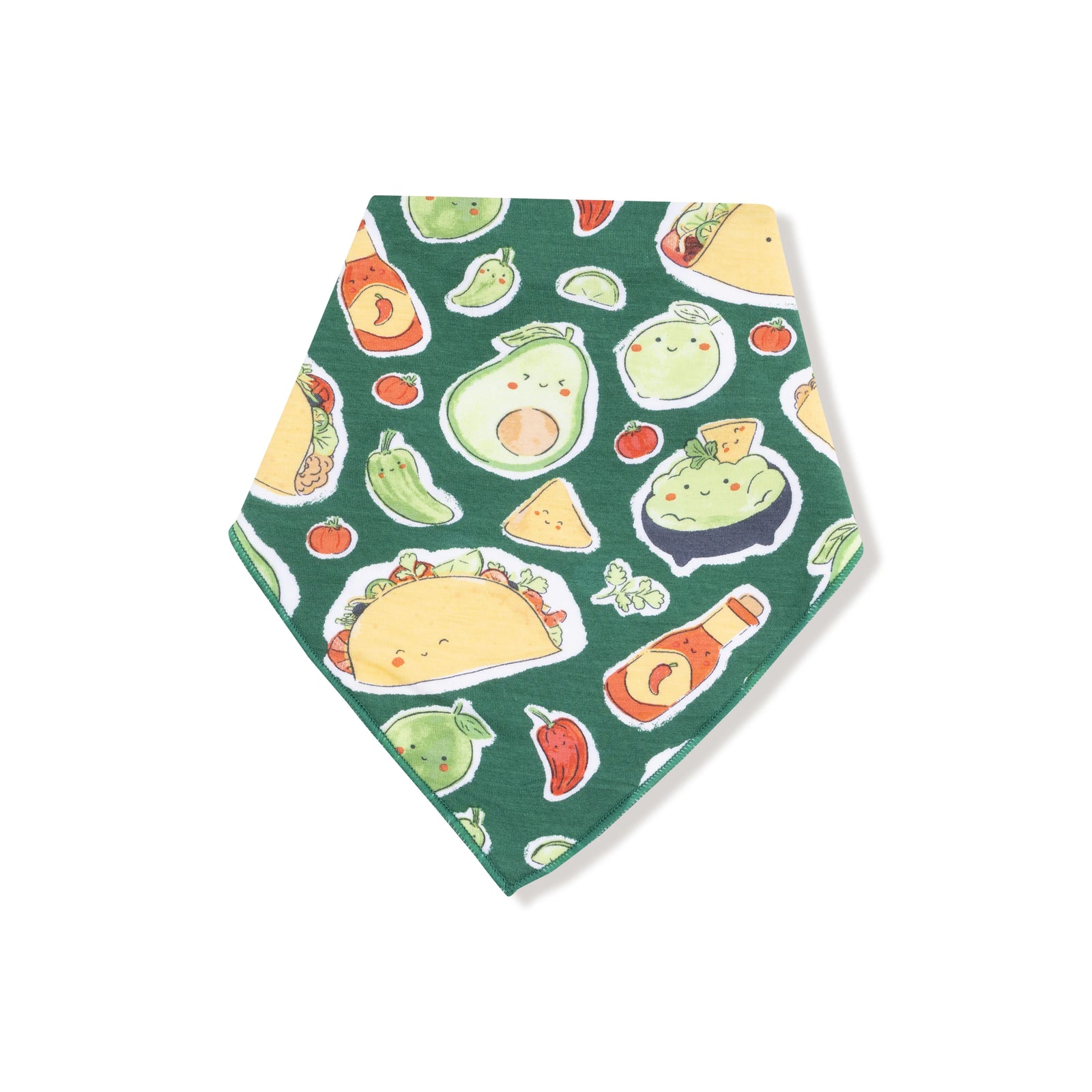 Happy Tacos Bamboo Bandana Bib