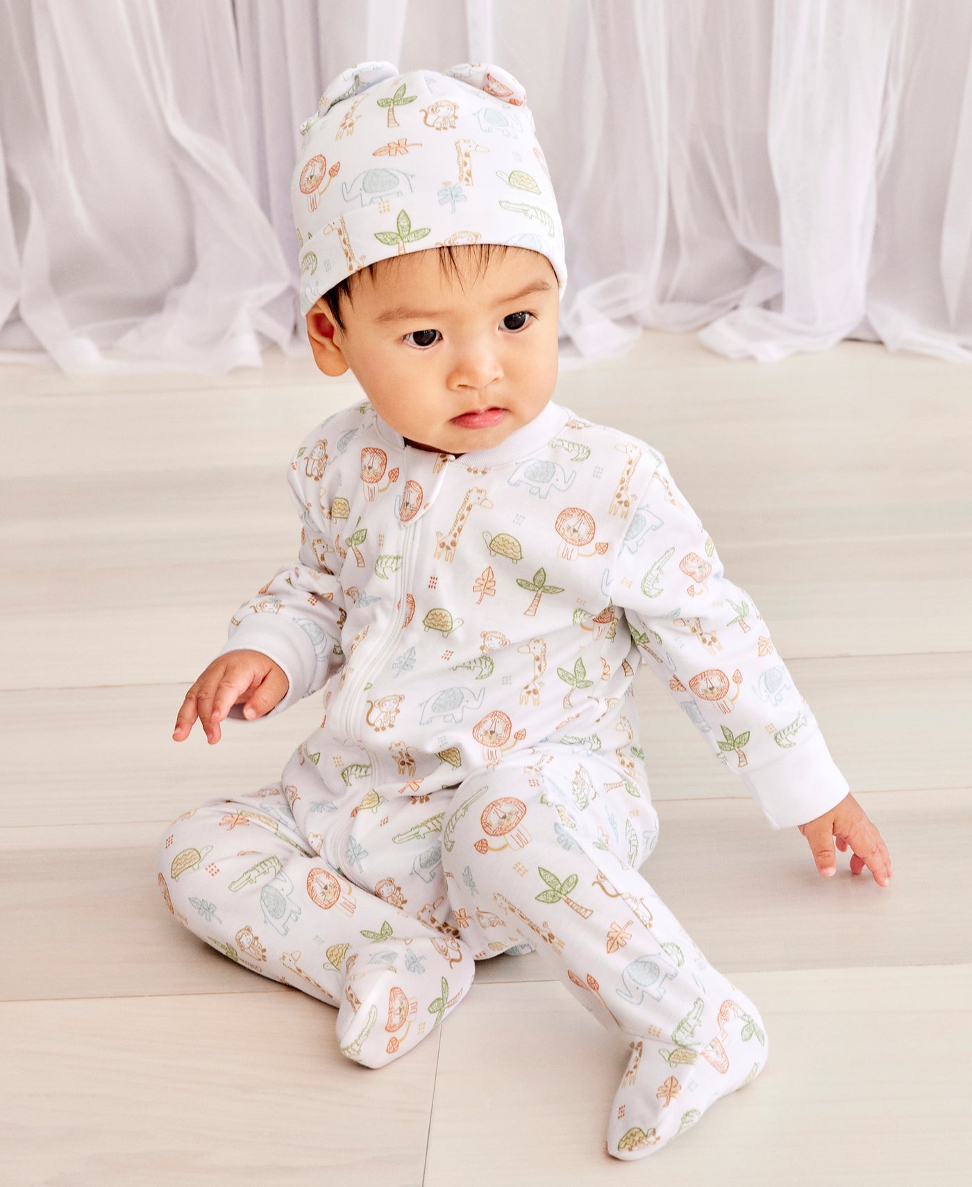 Jungle Adventure Zip Footie