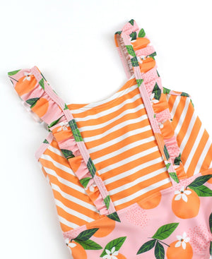 Orange you the Sweetest Pinafore One Piece Swimsuit