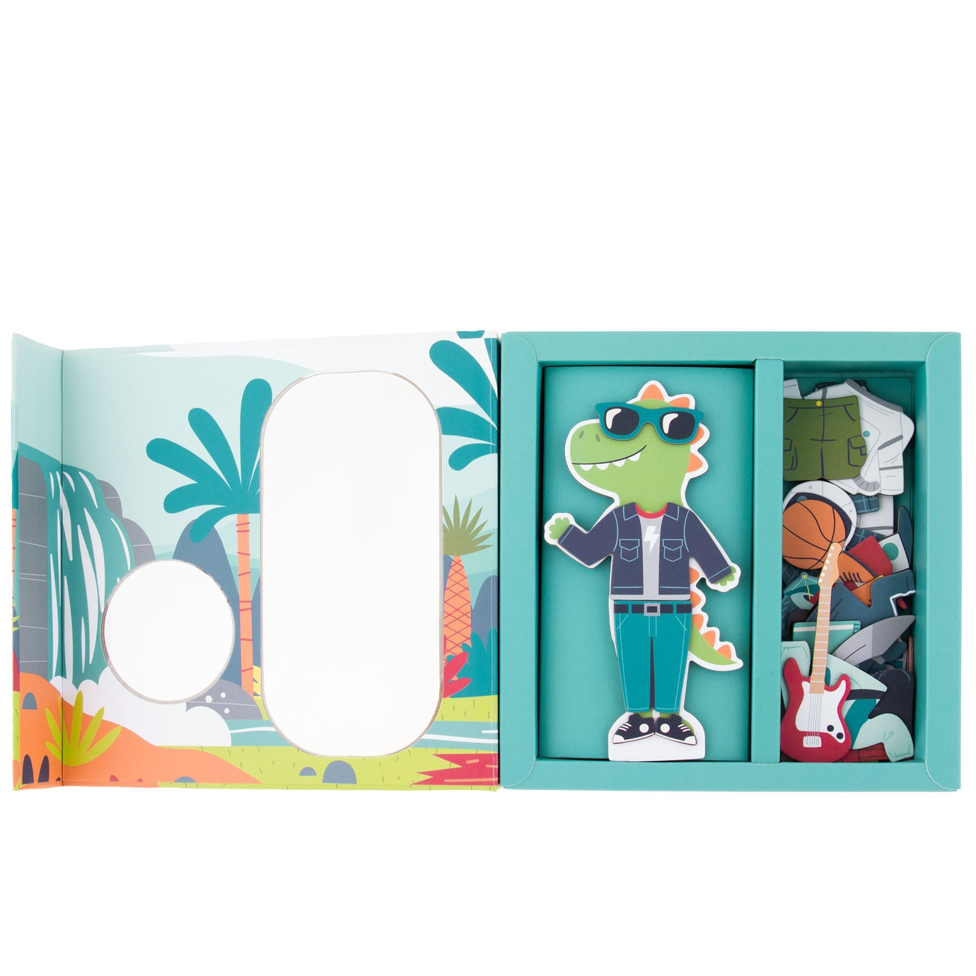 Magnetic Dress-Up Box Set | Dino / Lion