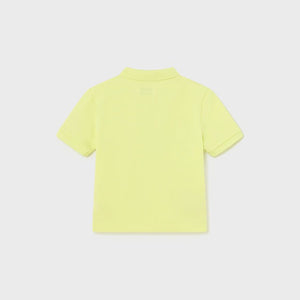 Baby Boy Basic Short Sleeve Polo Shirt | Lime