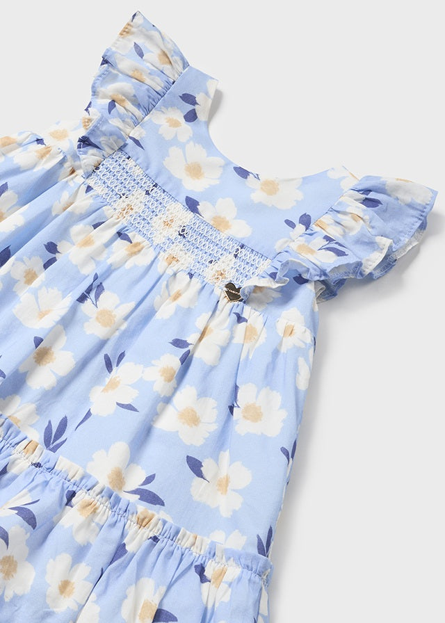 Baby Girl Floral Printed Dress | Indigo