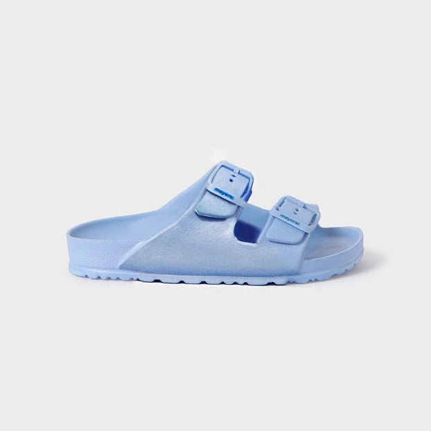 EVA Double Strap Slide Sandal | Sky Blue