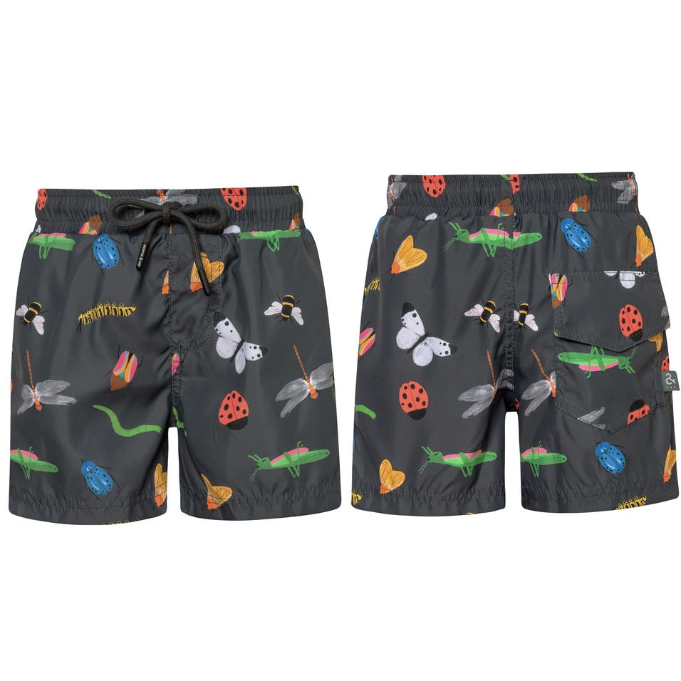 Boys Swim Shorts | Insectos Gris or Pasto