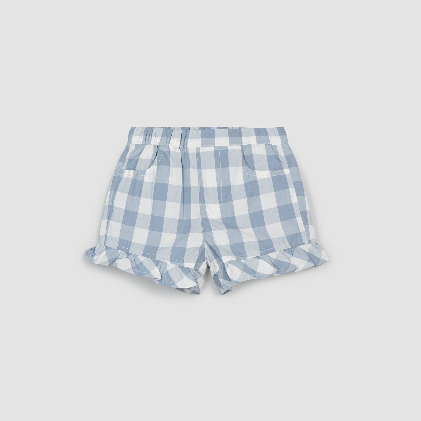 Poplin Plaid Girls' Shorts
