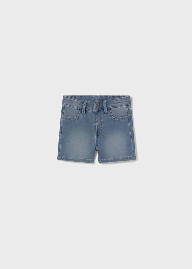 Soft Denim Jean Shorts | Medium Wash