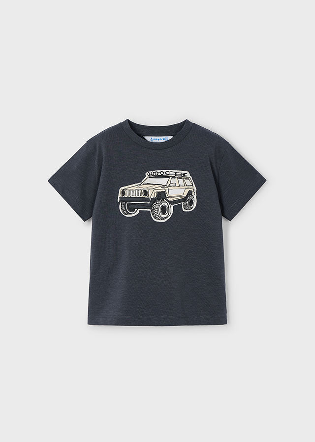 Short Sleeve Jeep Graphic T-Shirt | Asphalt