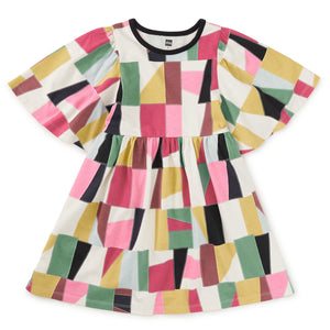 Butterfly Sleeve Dress | Pojagi Patchwork