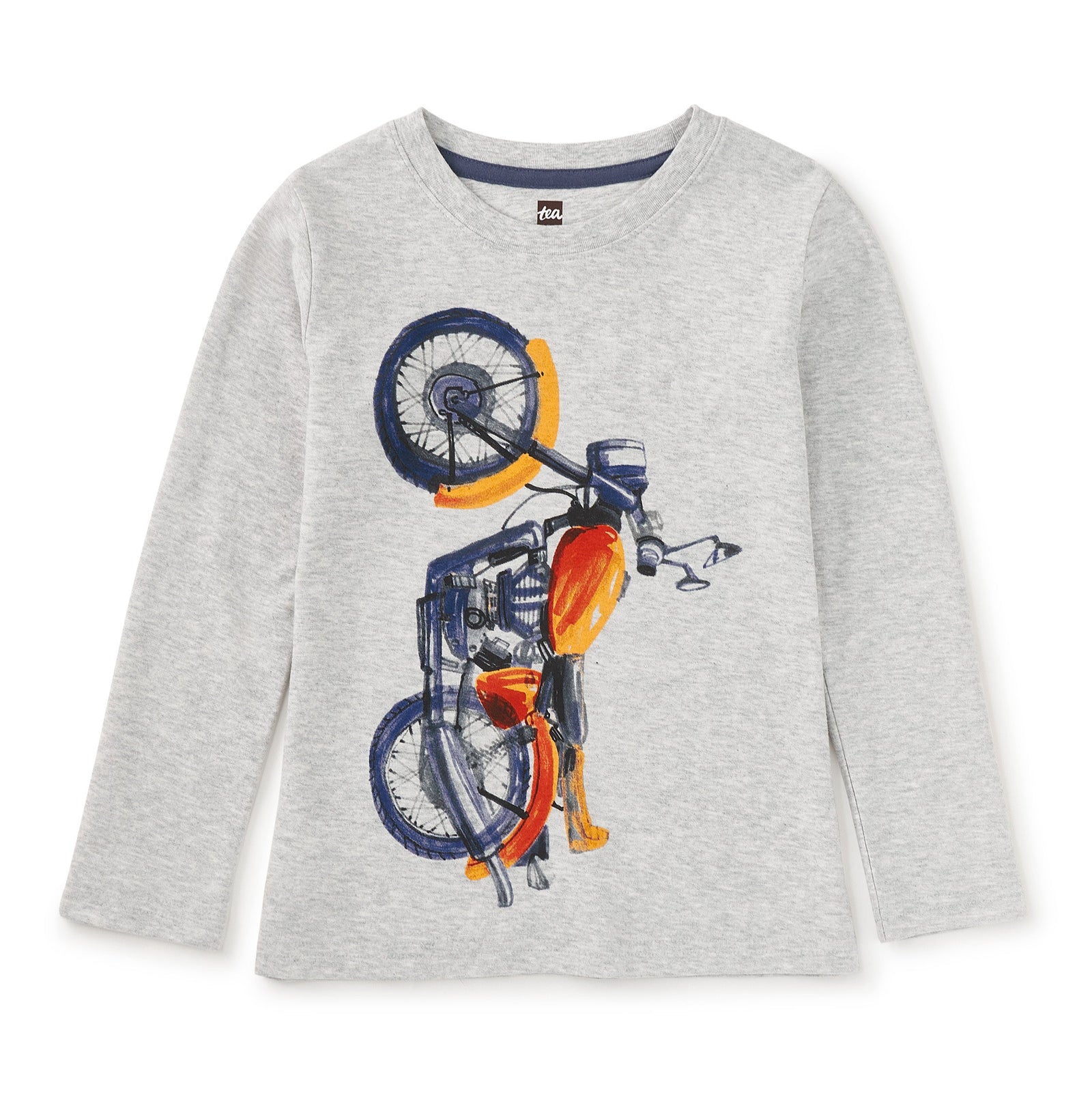Long Sleeve Graphic Tee | Motor Bike