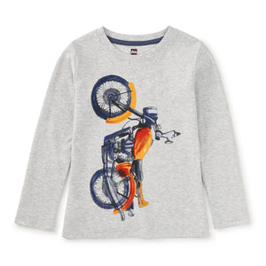 Long Sleeve Graphic Tee | Motor Bike