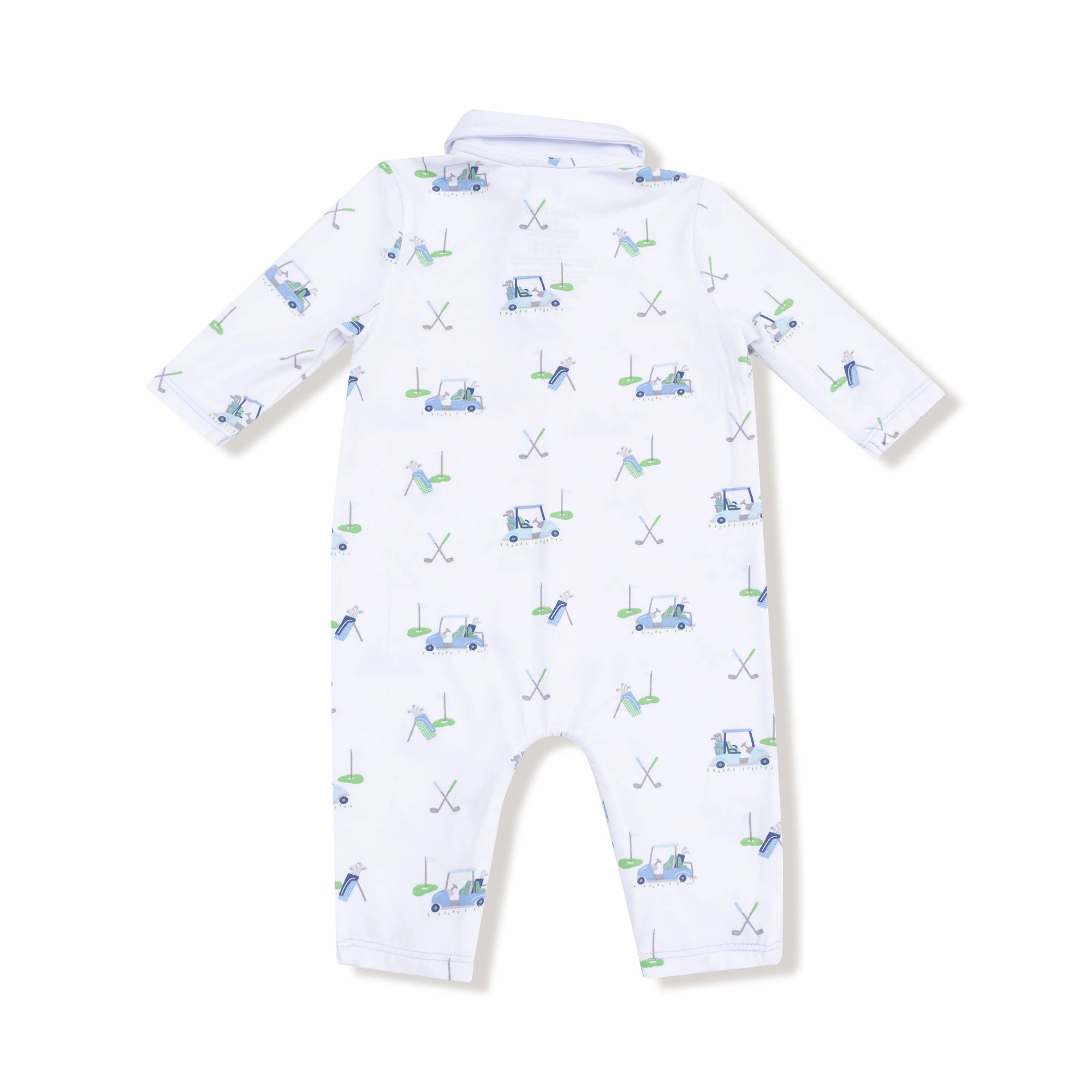 Baby Golf Carts Bamboo Polo Romper