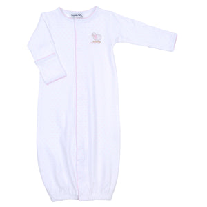 Darling Lambs Embroidered Converter Gown | Pink