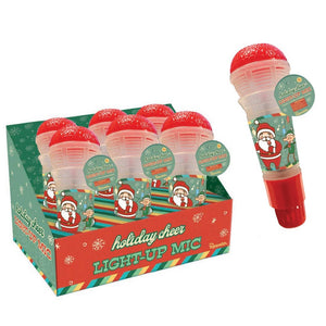 Holiday Cheer Light-Up Microphone