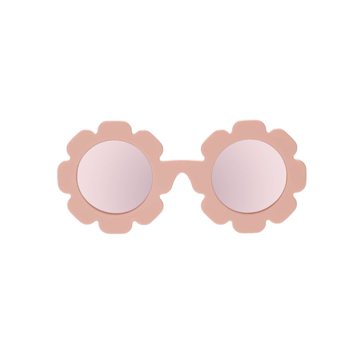 Peachy Keen Polarized Flower Sunglasses | Rose Gold Mirrored Lens