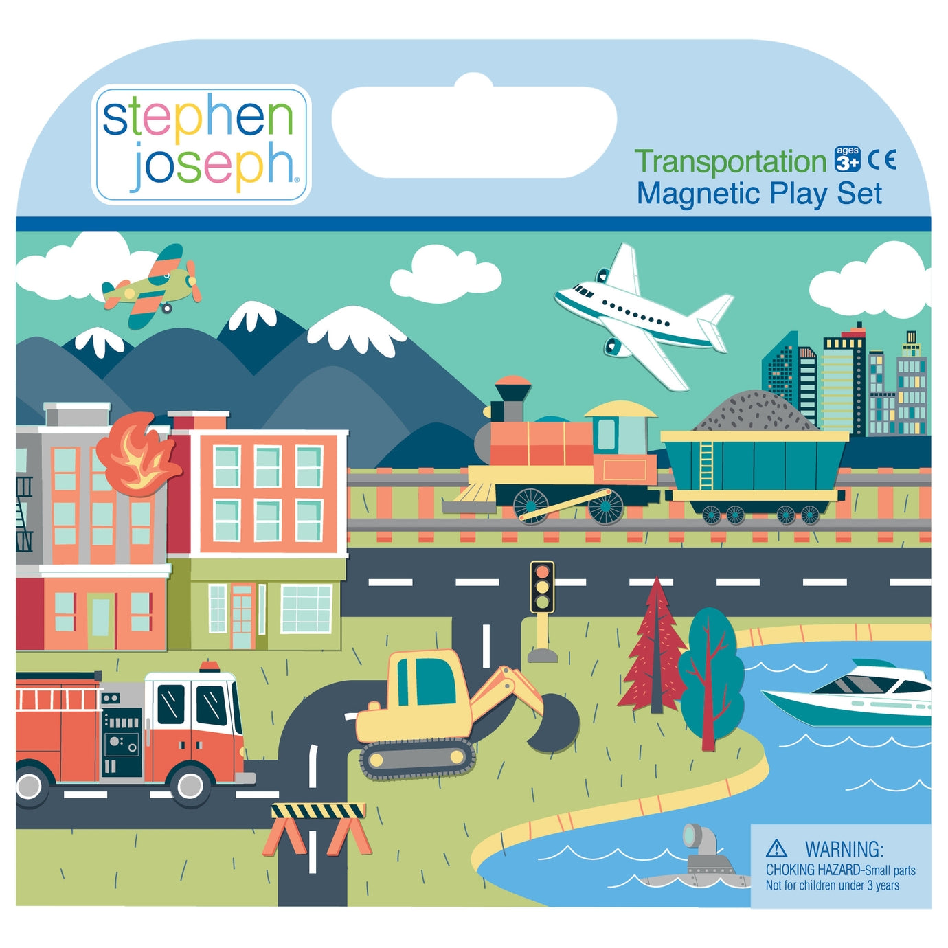 Magnetic Play Sets | Transportation