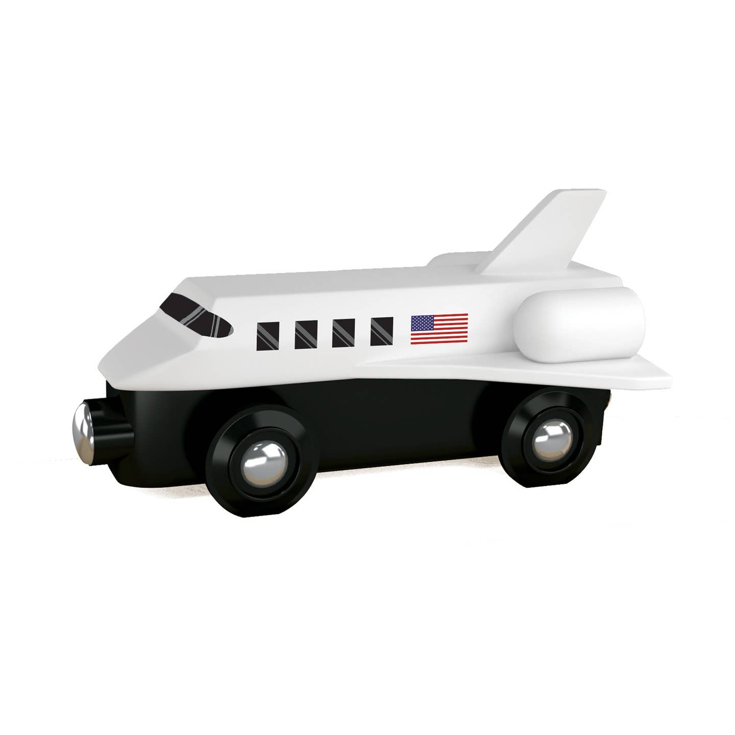 Space Shuttle Wooden Toy Train