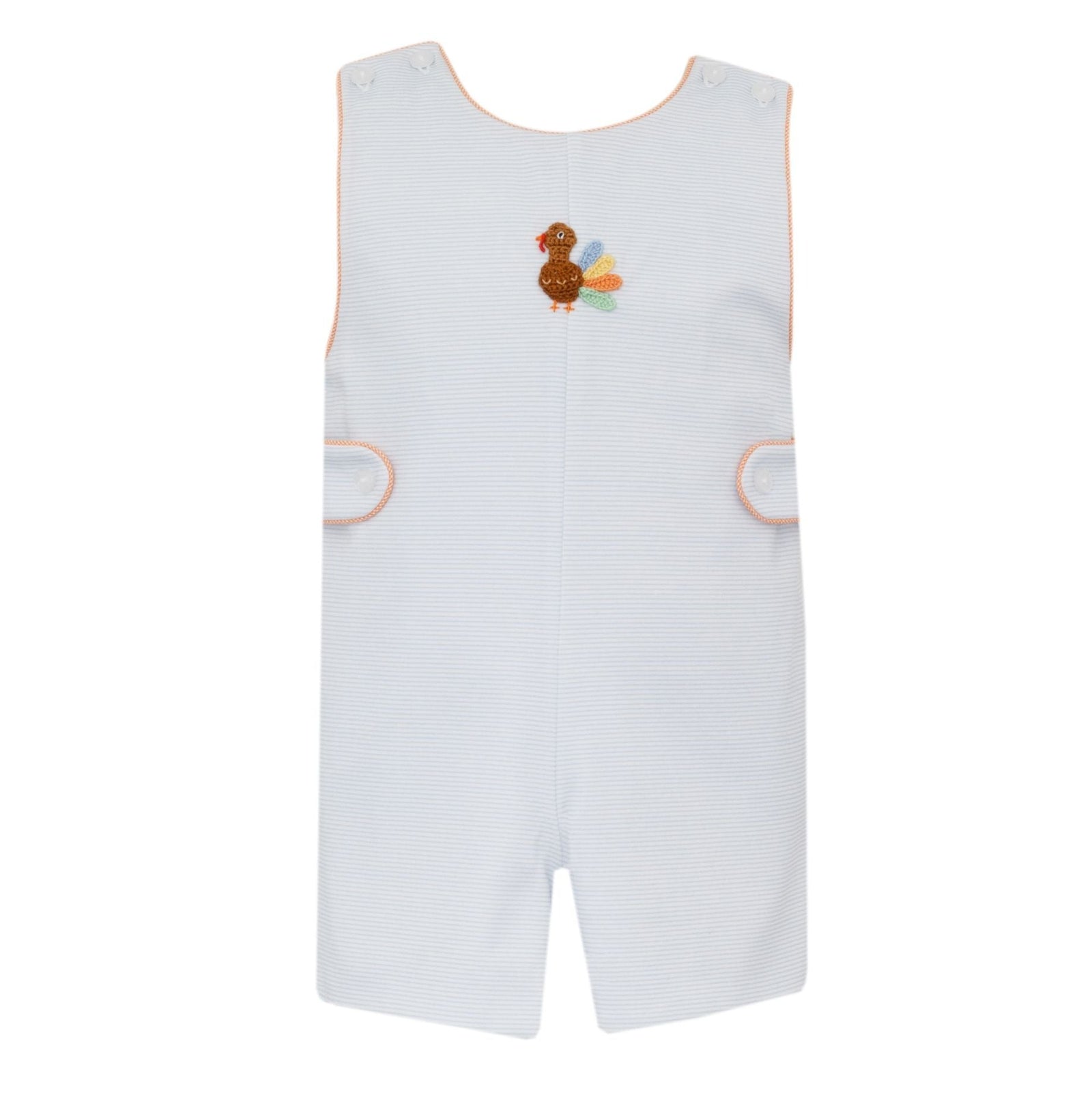 Needlepoint Turkey Short Jon Jon