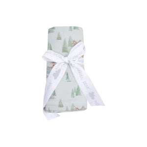 Buck Deer Bamboo Swaddle Blanket