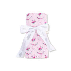 Rose Garden Trellis Bamboo Swaddle Blanket