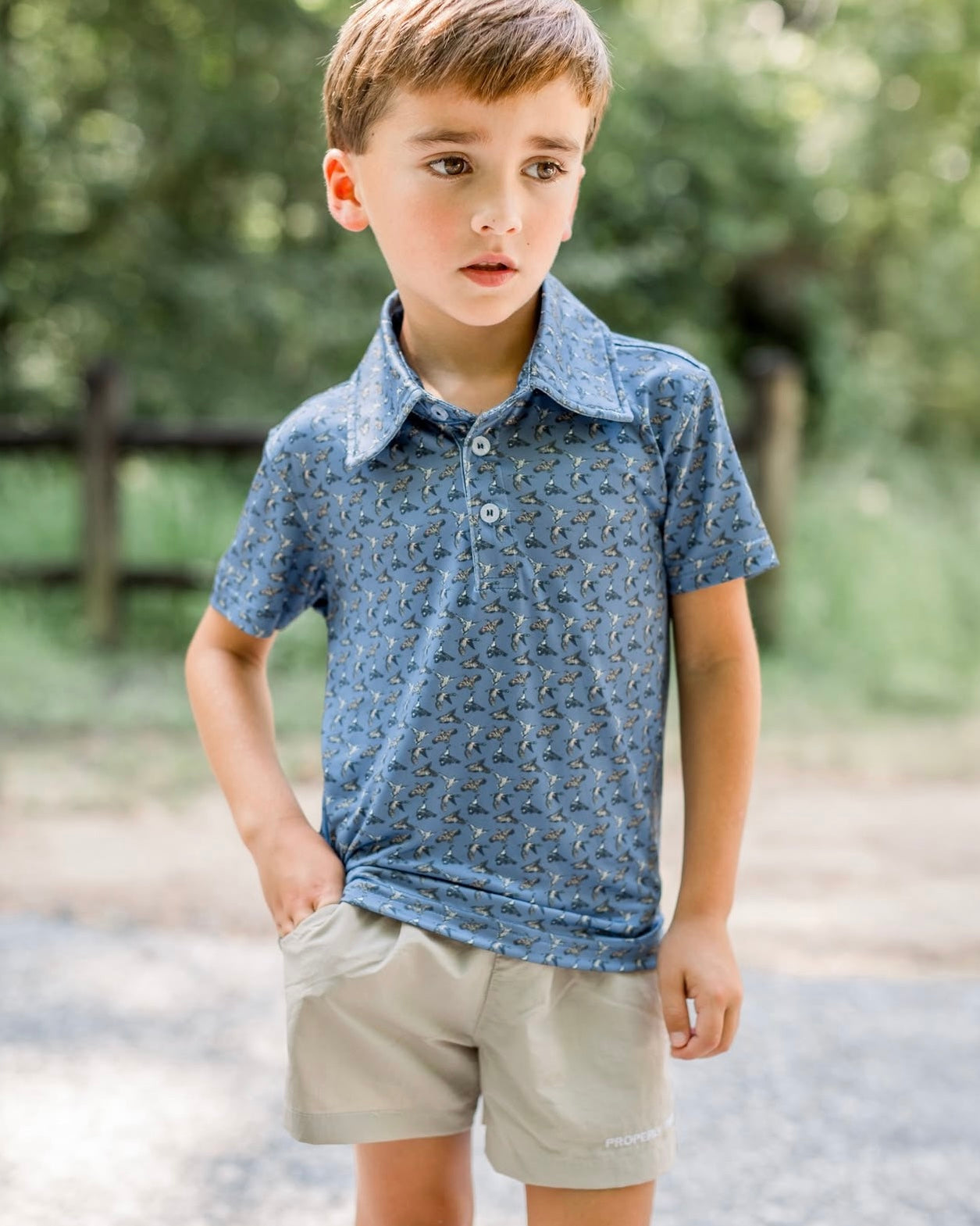 Boys Fairway Short | Khaki