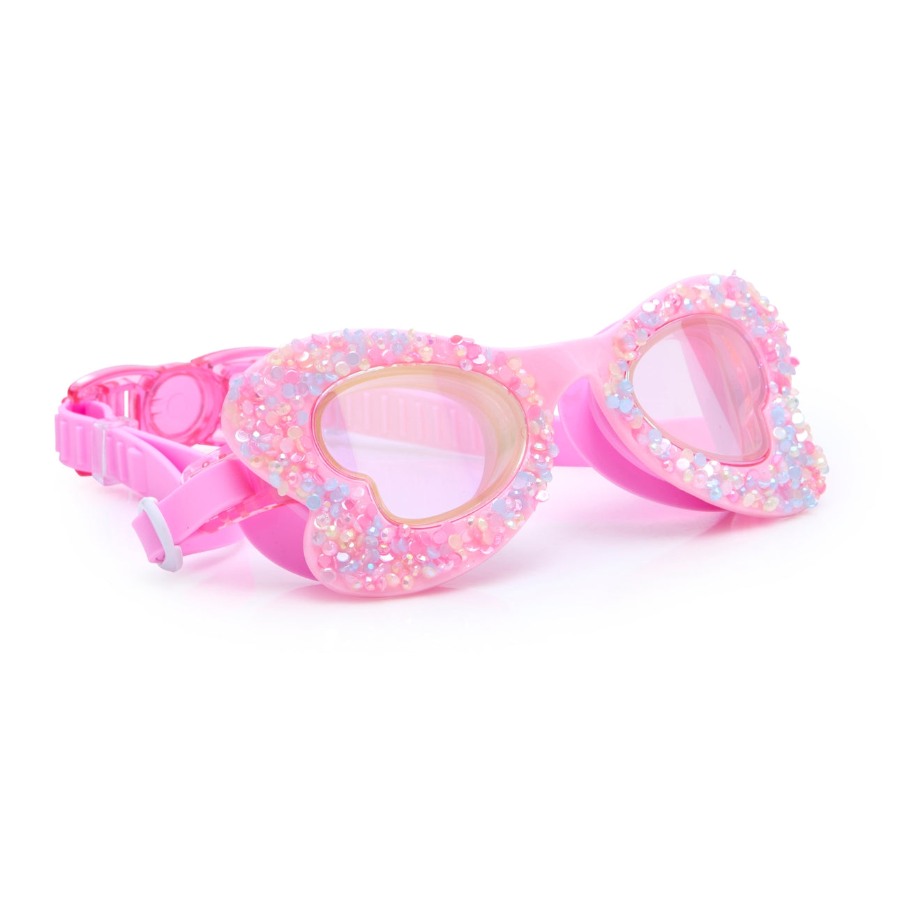 Fly Like the Wind Butterfly Swim Goggles | Blush Pink