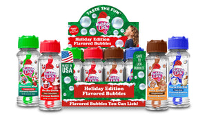 Bubblelick | Holiday Edition Flavored Edible Bubbles
