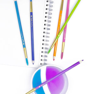 Pastel Colorbrush | Watercolor Pencil/Paintbrush | Set of 12