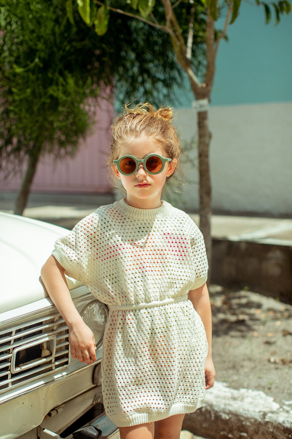 Girls Knitted Cover Up | Celosia