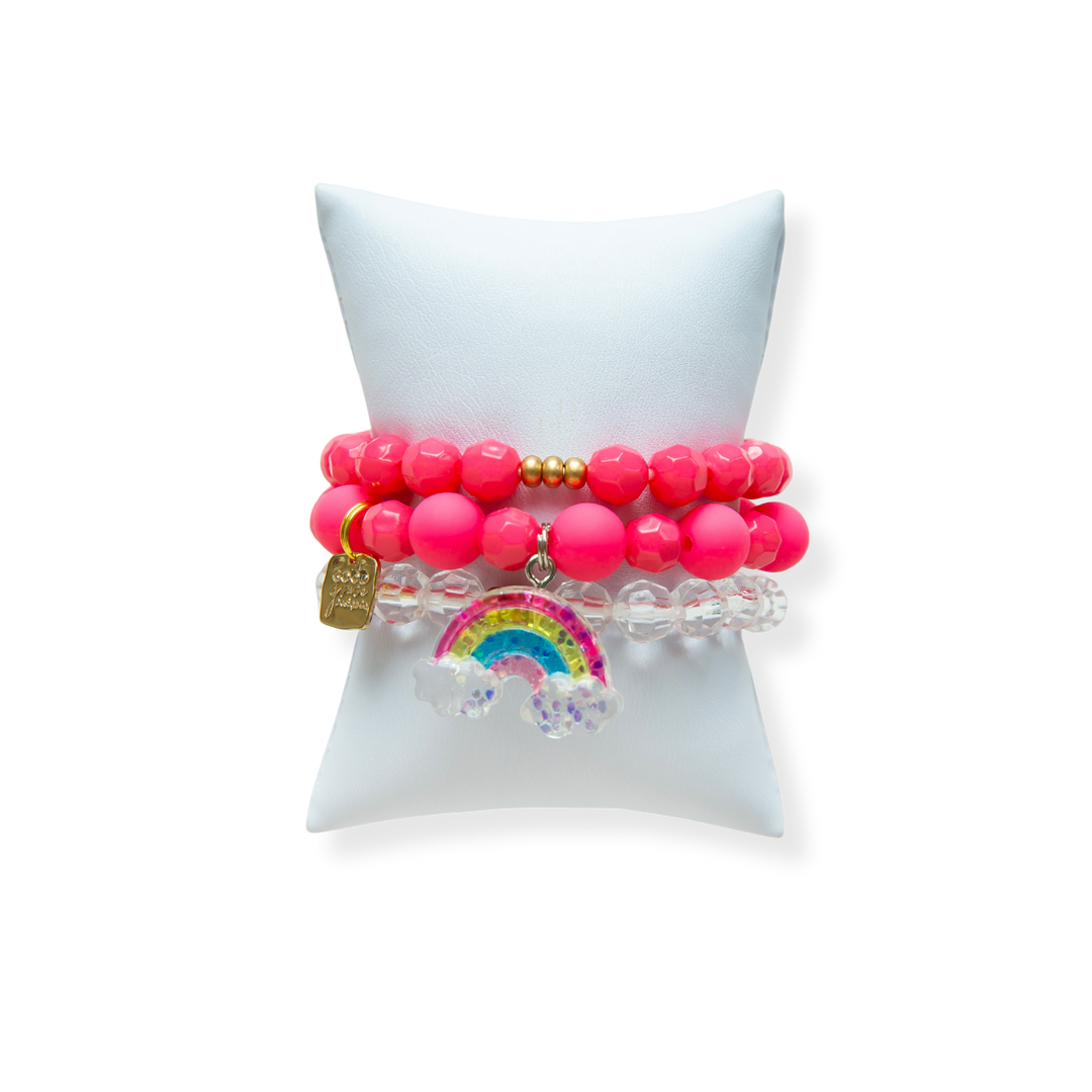 Chasing Rainbows Bracelet Stack