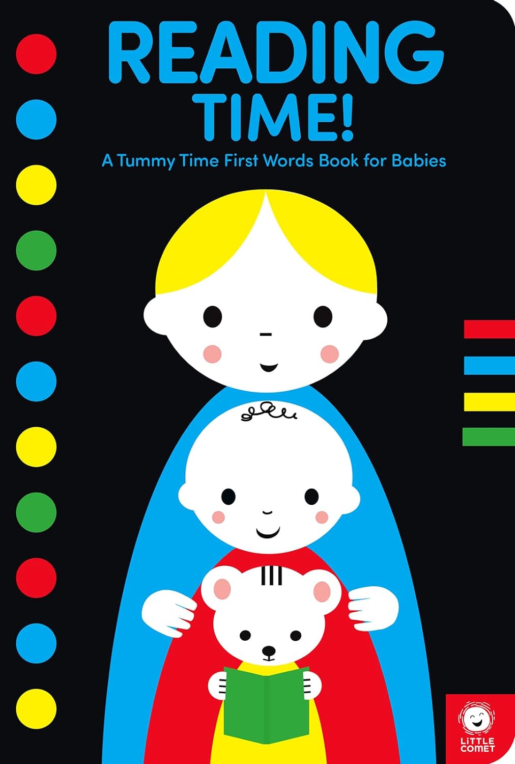 'Reading Time!: A Tummy Time First Words Book for Babies' | by Mama Makes Books